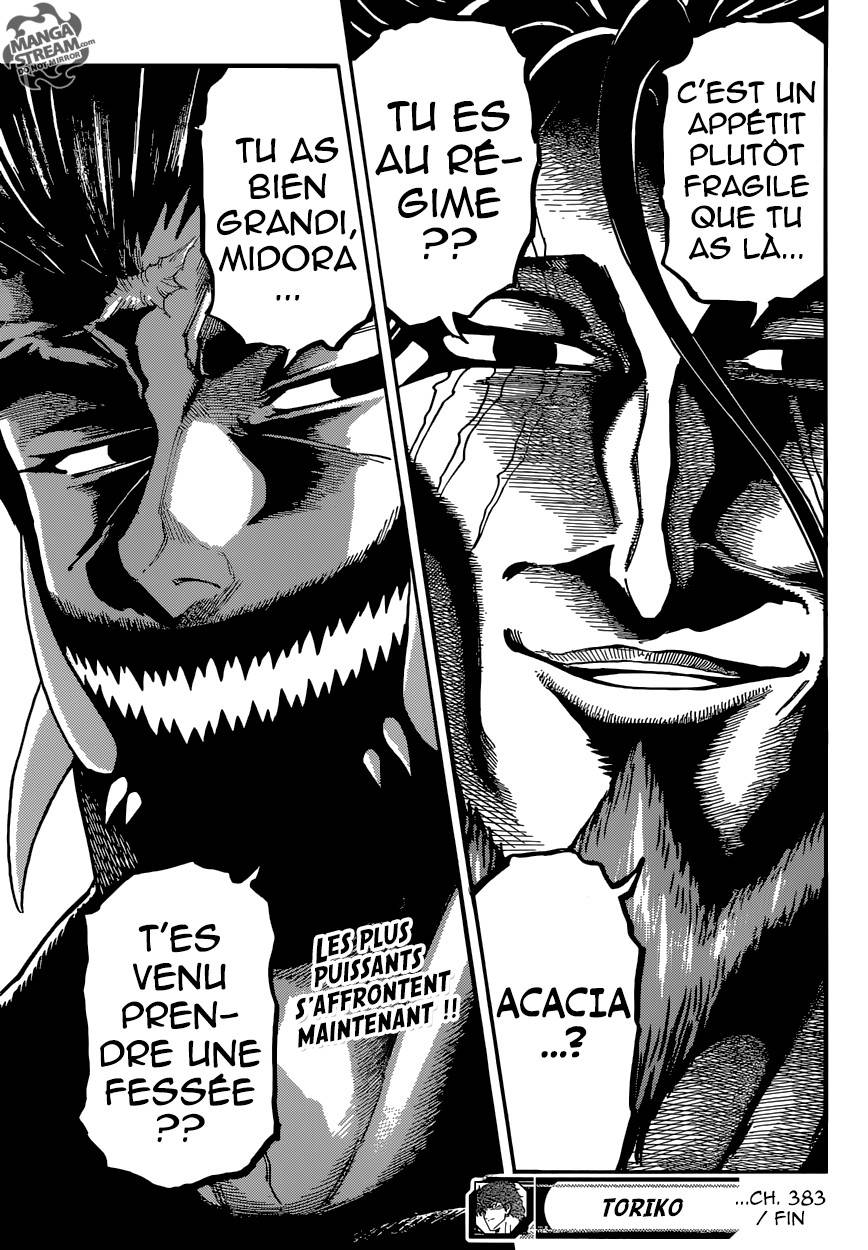 lecture en ligne Toriko 383 page 20