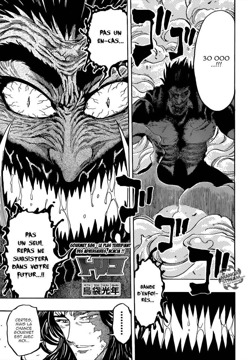 Lecture en ligne Toriko 386 page 4