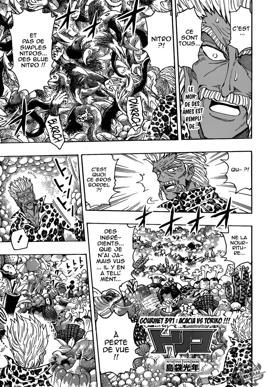 Lecture en ligne Toriko 391 page 1