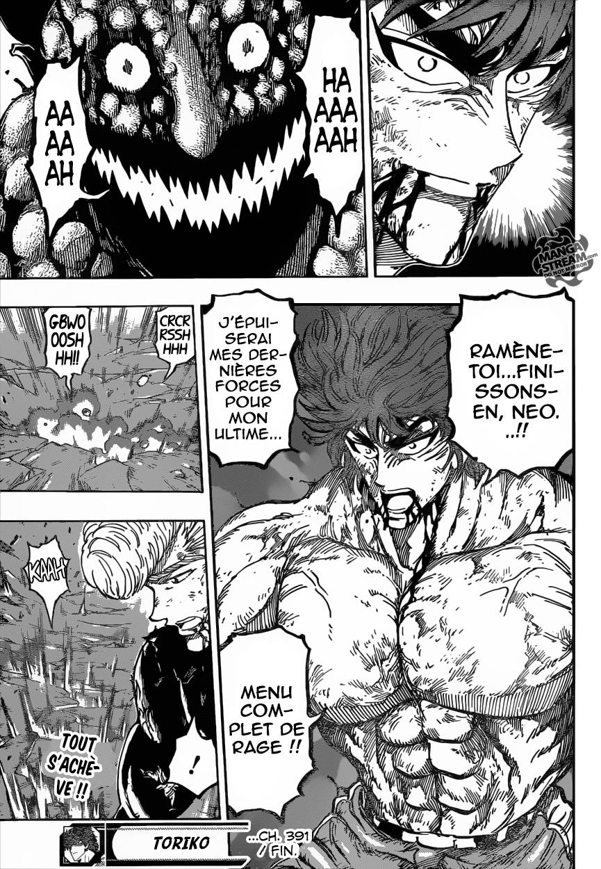 lecture en ligne Toriko 391 page 19