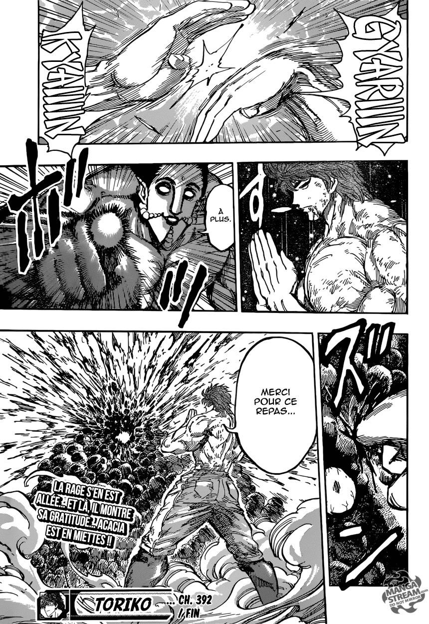 Lecture en ligne Toriko 392 page 20