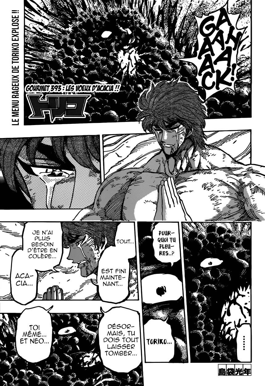 Lecture en ligne Toriko 393 page 2